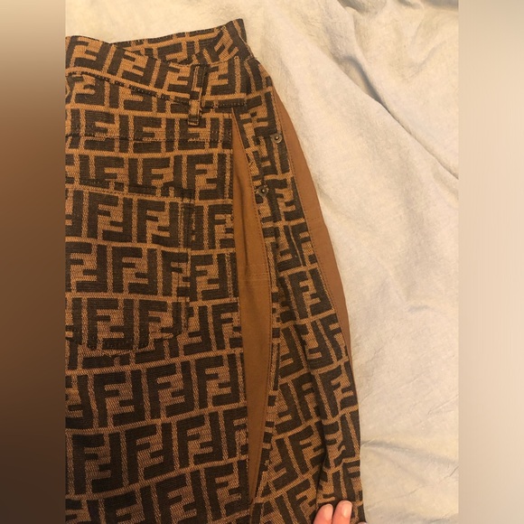 Vintage Fendi Jeans FF Zucca Monogram Pants - Picture 5 of 7